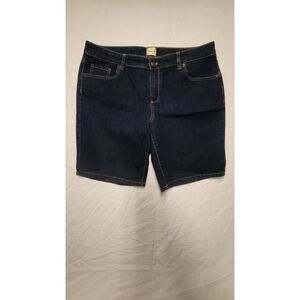 GH Bass Size 14 Denim Womens Shorts EUC